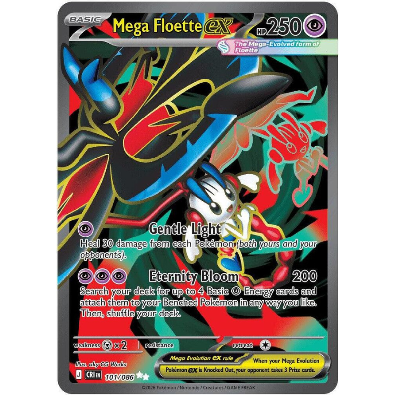 Pokémon Mega Floette ex - Chaos Rising #101/086