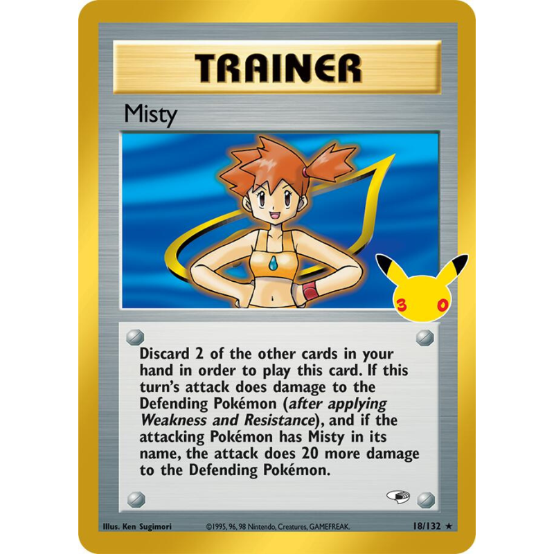 Pokémon Misty - 30th Celebration Classic Collection #18/132