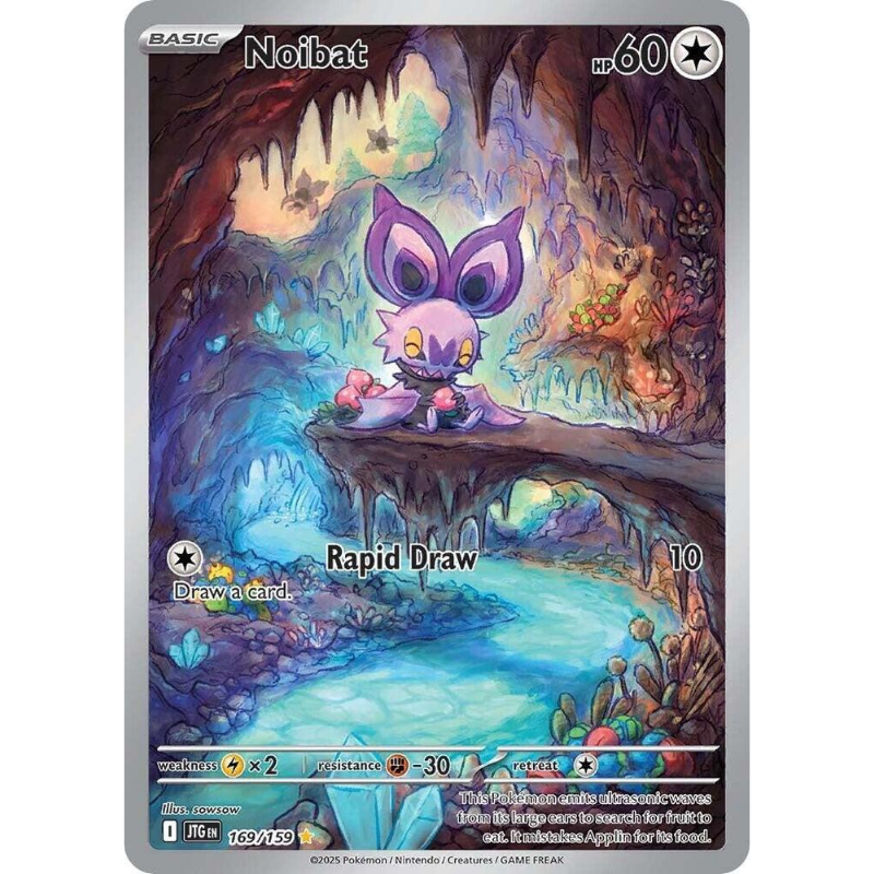 Pokémon Noibat - Journey Together #169/159