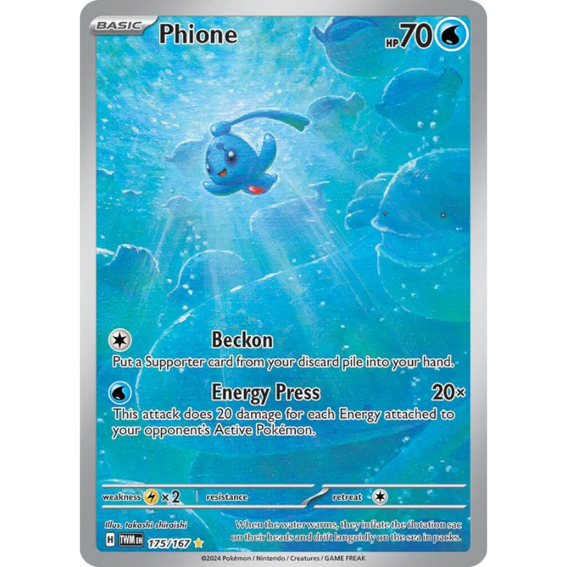 Pokémon Phione - Twilight Masquerade #175/167