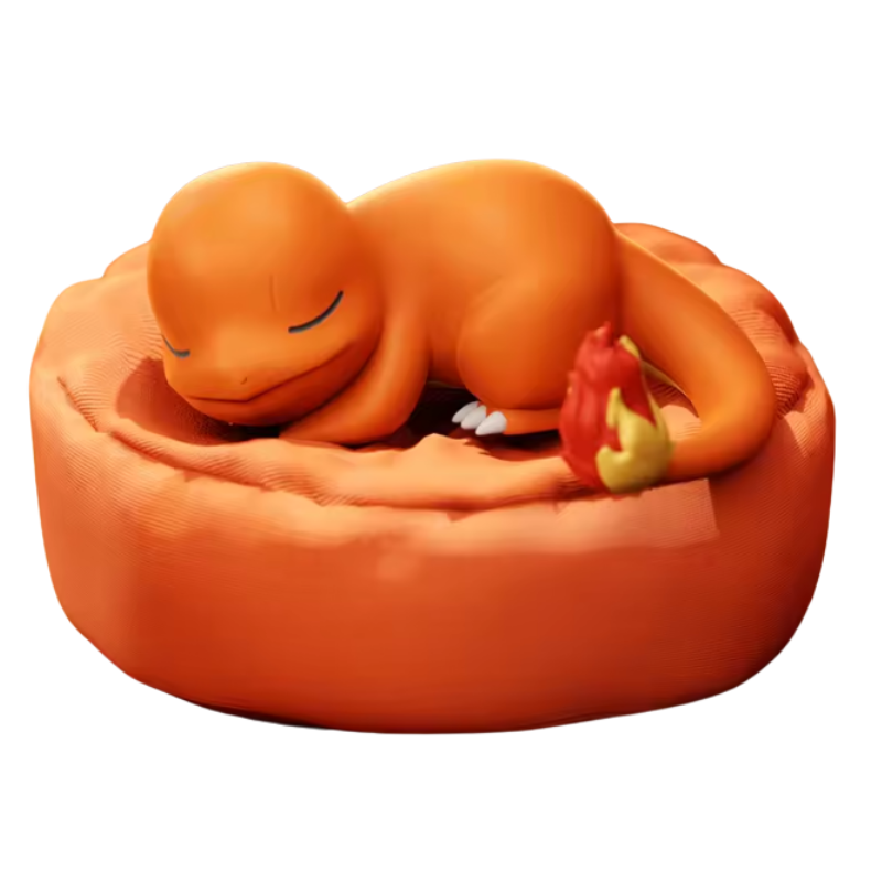 Pokémon Sleeping Figure - Charmander