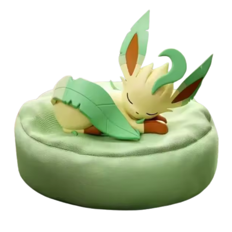 Pokémon Sleeping Figure - Leafeon
