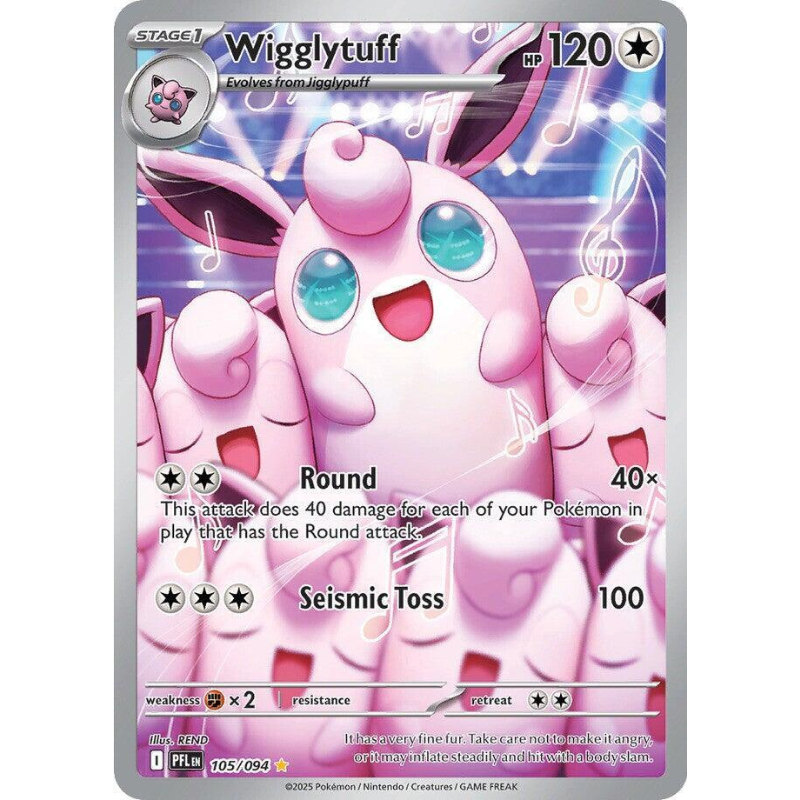 Pokémon Wigglytuff - Phantasmal Flames #105/094