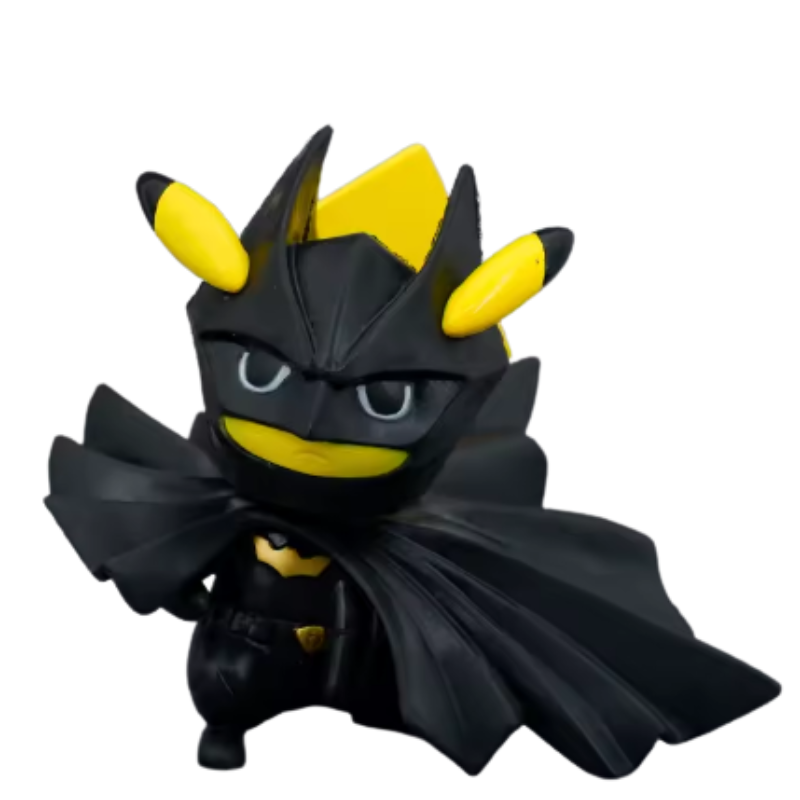 Pokémon Cosplay Figure - Pikachu Batman 4.5"