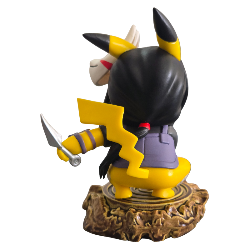 Pokémon Cosplay Figure - Pikachu Uchiha Itachi 3.5"