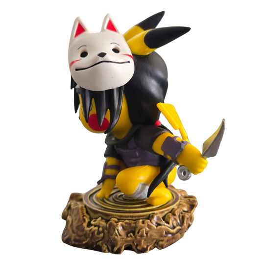 Pokémon Cosplay Figure - Pikachu Uchiha Itachi 3.5"