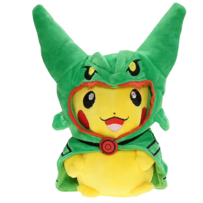 Pokémon Plush Cosplay Pikachu Rayquaza 8in