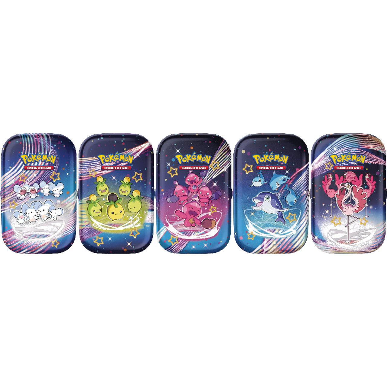 Pokémon TCG: Scharlachrote und violette Paldean Fates-Minidose (Stile können variieren)