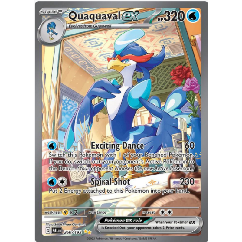 Quaquaval ex - Paldea Evolved #260/193
