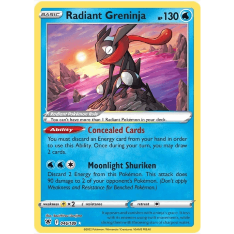 Radiant Greninja - Astral Radiance #046/189