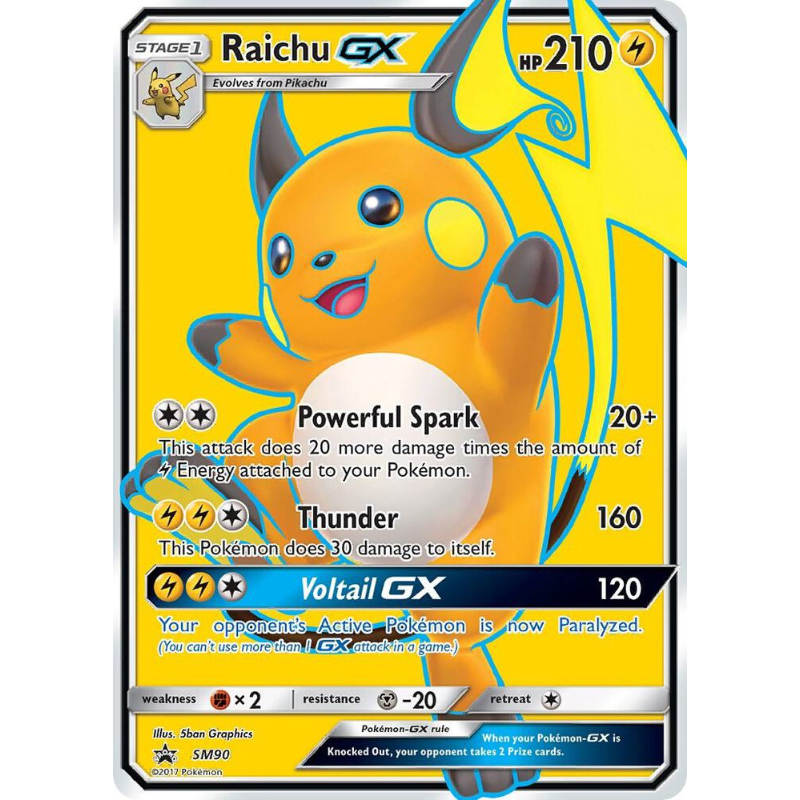 Raichu GX - SM Promos #SM90