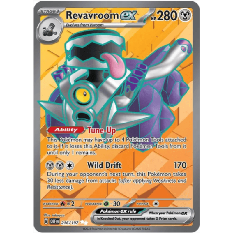 Revavroom ex - Obsidian Flames #216/197