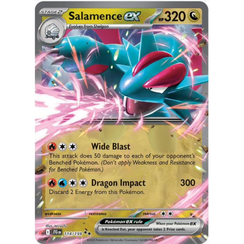 Salamence ex - Journey Together #114/159