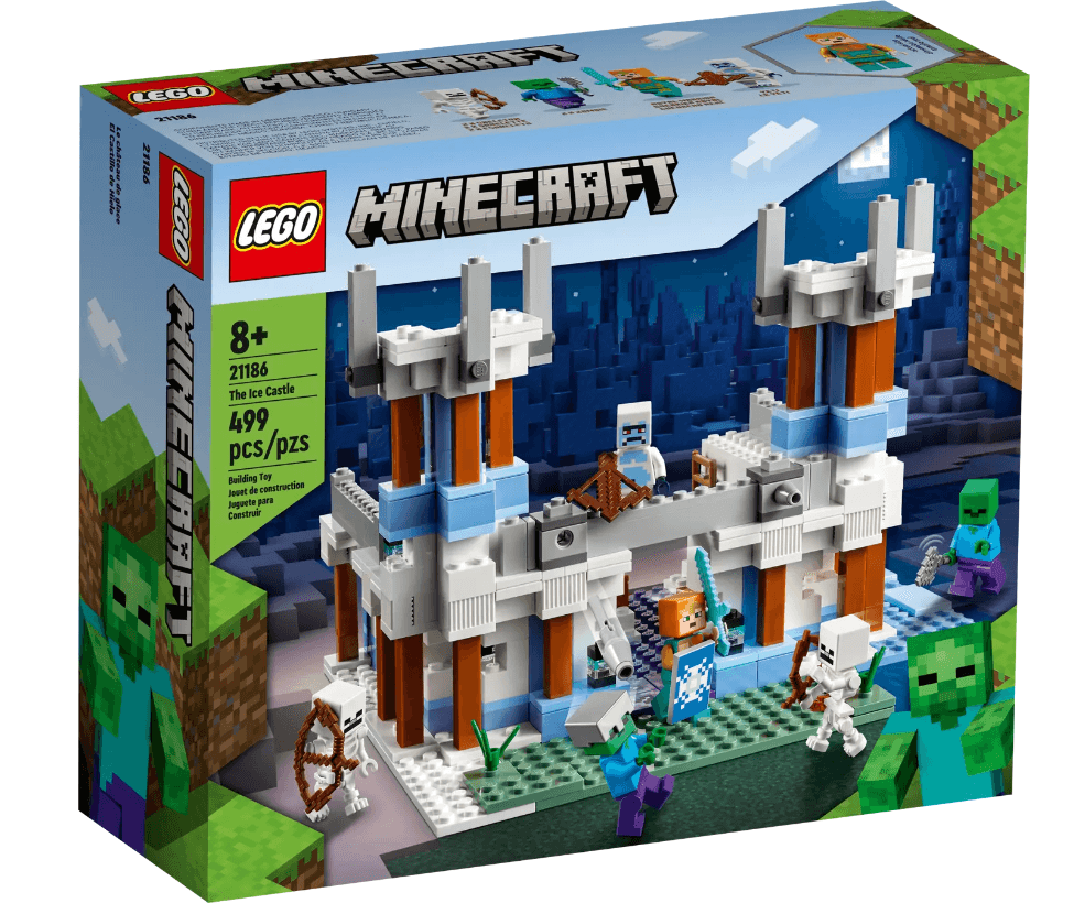 Lego Minecraft The Ice Castle 21186