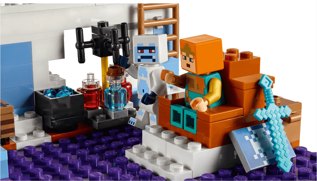 Lego Minecraft The Ice Castle 21186