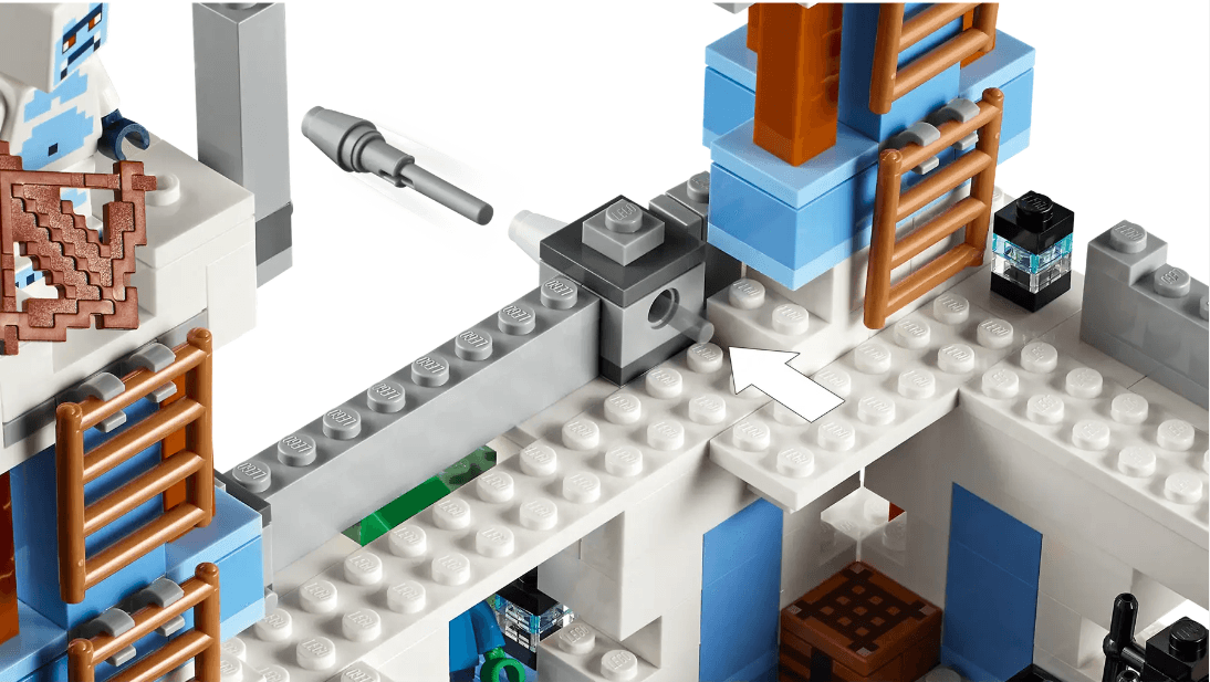 Lego Minecraft The Ice Castle 21186