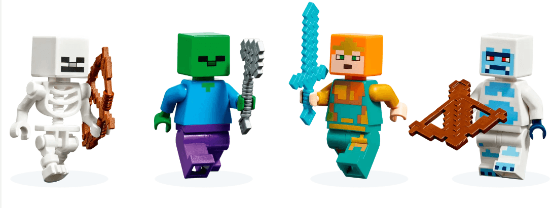Lego Minecraft The Ice Castle 21186
