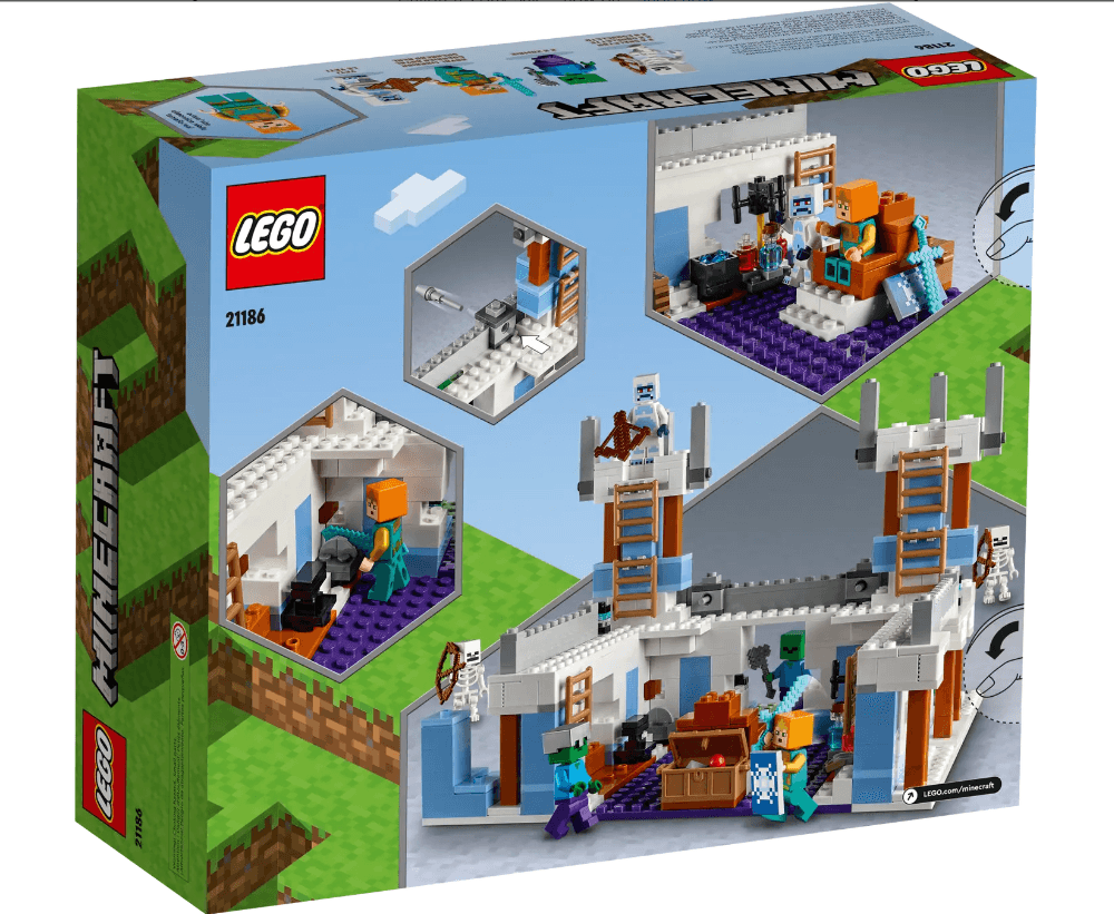 Lego Minecraft The Ice Castle 21186