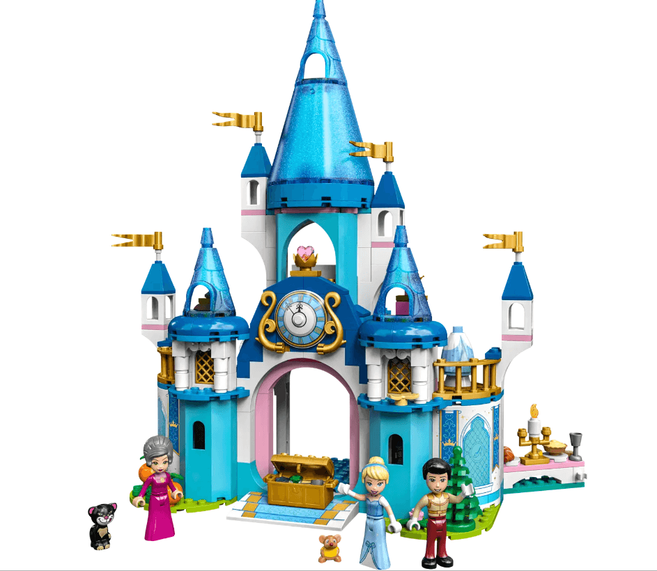 LEGO Cinderella and Prince Charming's Castle 43206