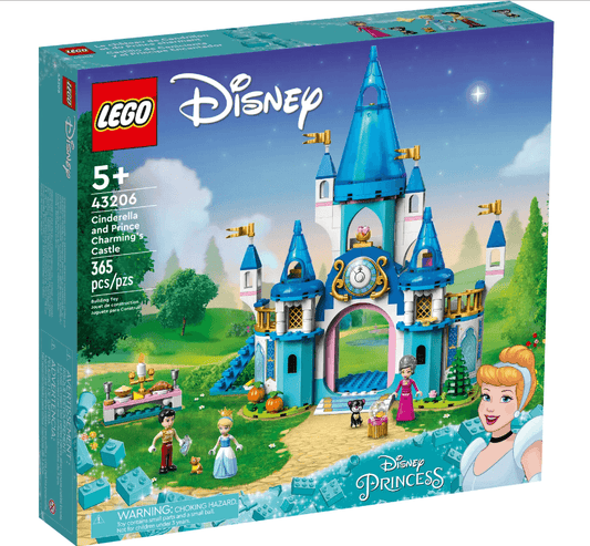 LEGO Cinderella and Prince Charming's Castle 43206
