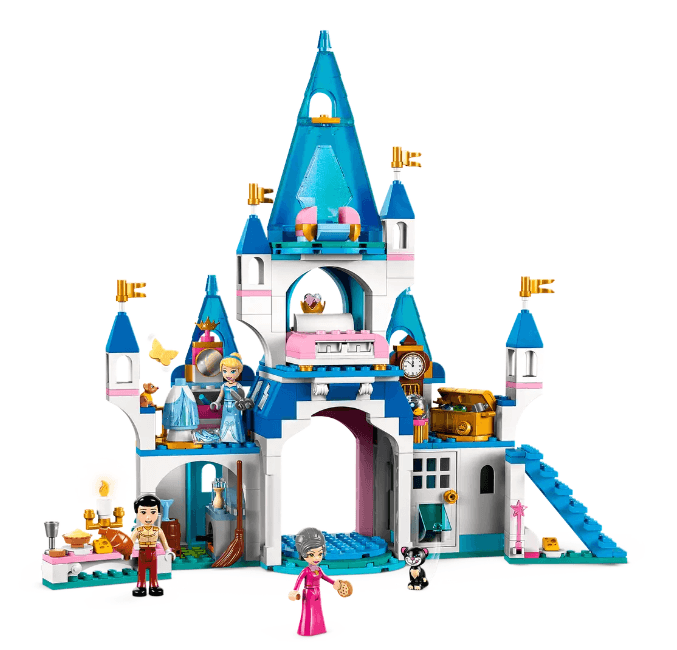 LEGO Cinderella and Prince Charming's Castle 43206