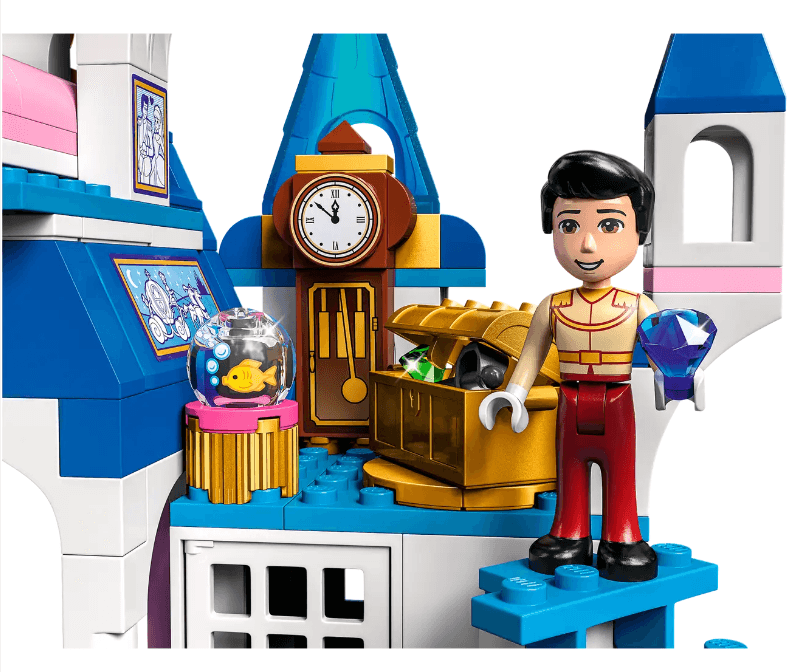 LEGO Cinderella and Prince Charming's Castle 43206