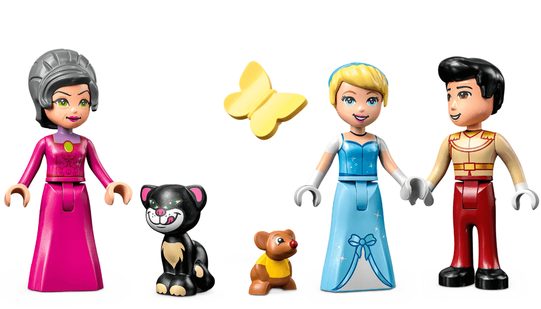 LEGO Cinderella and Prince Charming's Castle 43206