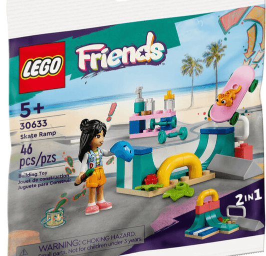 Lego Friends Skate Ramp Building Kit 30633