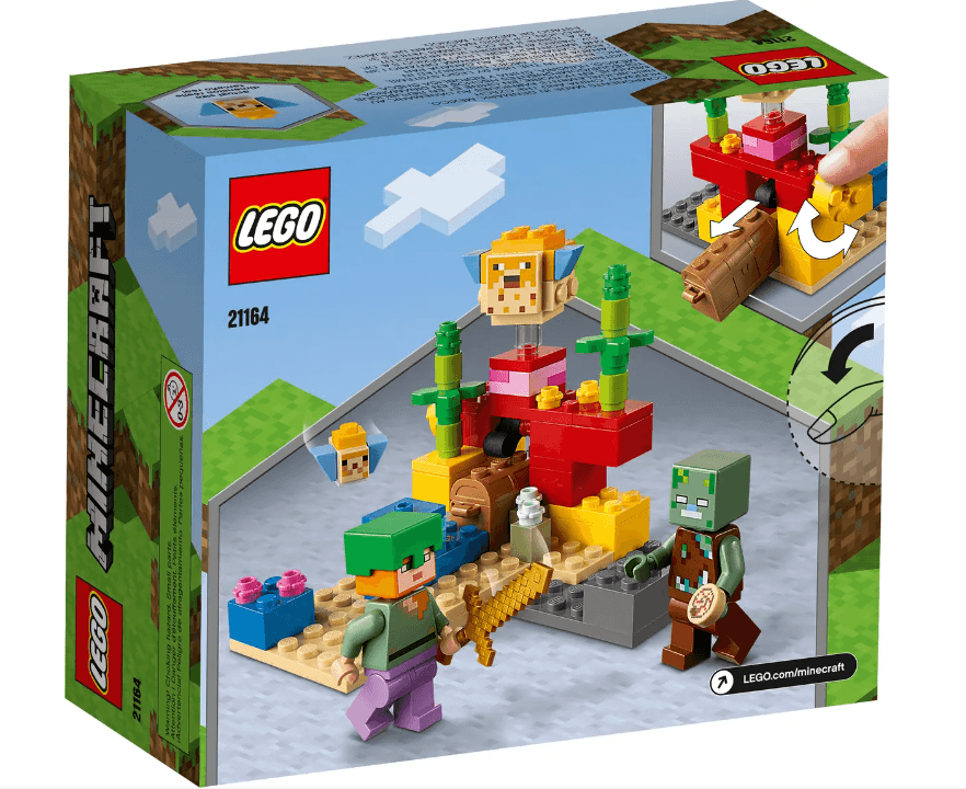 Lego Minecraft The Coral Reef 21164