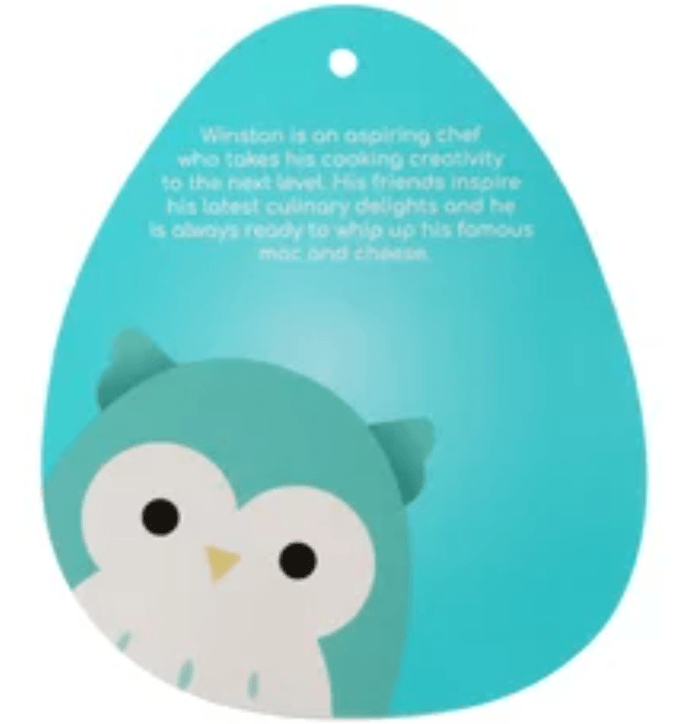 Squishmallows Winston the owl 7.5 in