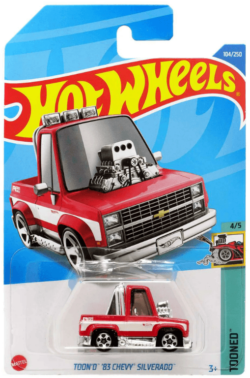 Hot wheels top tooned 2018