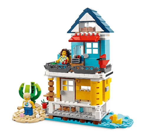 LEGO 3 in 1 Beach Camper Van 31138 Building Set
