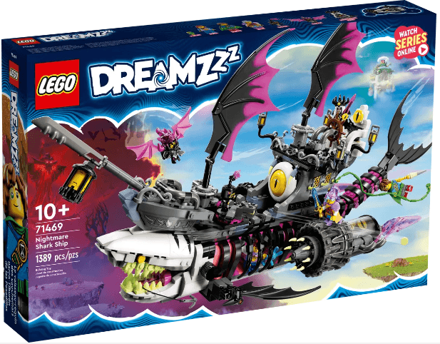 Lego best sale shark games