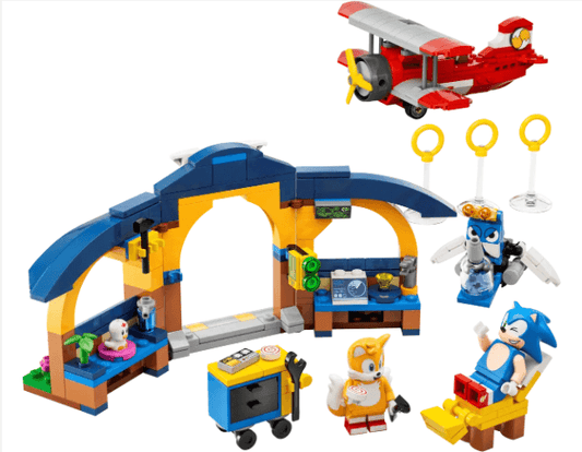 Lego Sonic Tails' Workshop and Tornado Plane 76991