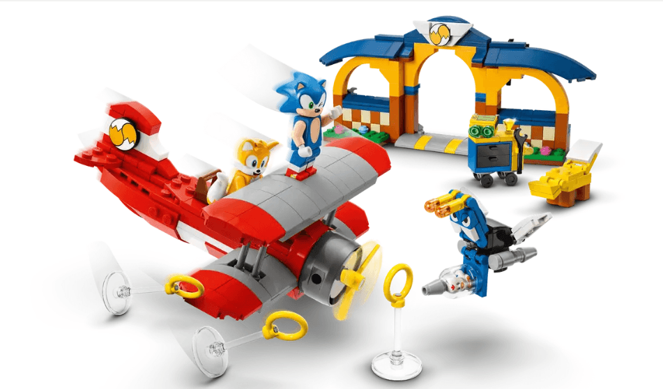 Lego Sonic Tails' Workshop and Tornado Plane 76991