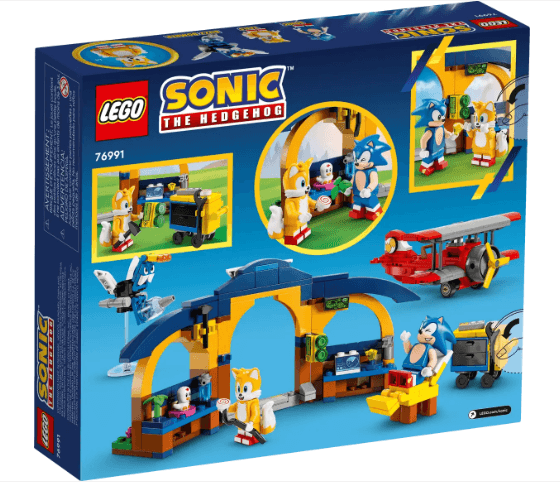 Lego Sonic Tails' Workshop and Tornado Plane 76991