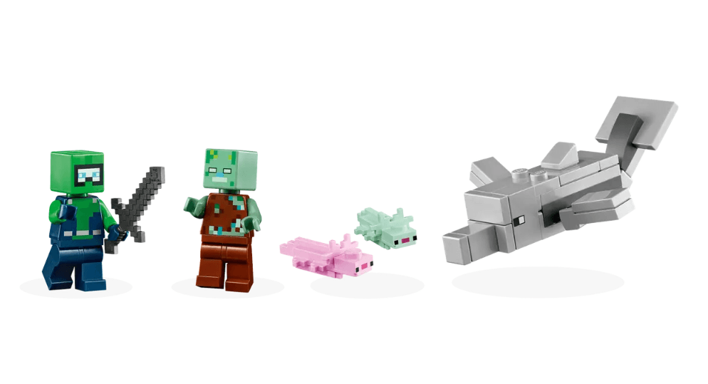 Lego Minecraft The Axolotl House 21247