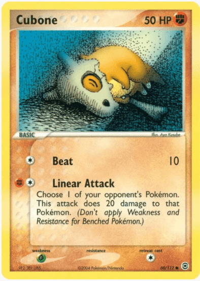 Cubone - FireRed & LeafGreen #060/112
