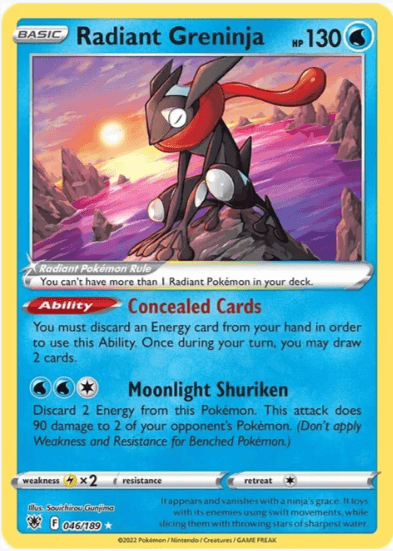 Radiant Greninja - Astral Radiance #046/189