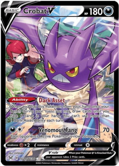 Crobat V - Lost Origin Trainer Gallery #TG20/TG30