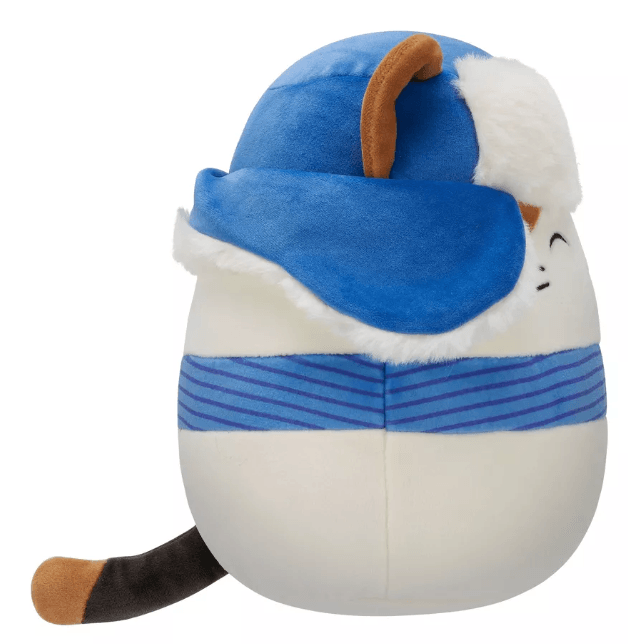 Original Squishmallows Cam with Blue Scarf and Hat 8"