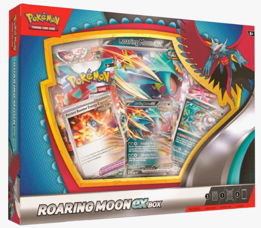 Pokémon Roaring Moon ex Box