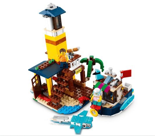 Lego Surfer Beach House 3in1 creator 31118