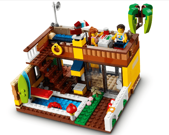 Lego Surfer Beach House 3in1 creator 31118