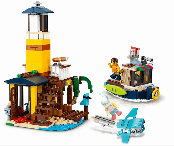 Lego Surfer Beach House 3in1 creator 31118