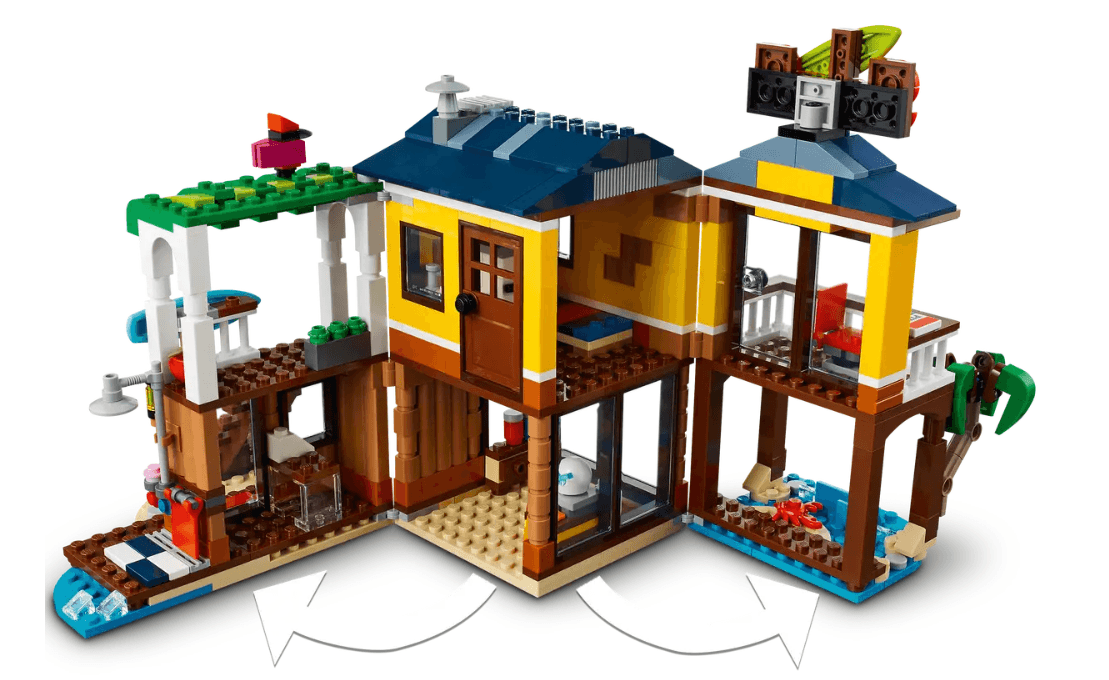 Lego Surfer Beach House 3in1 creator 31118