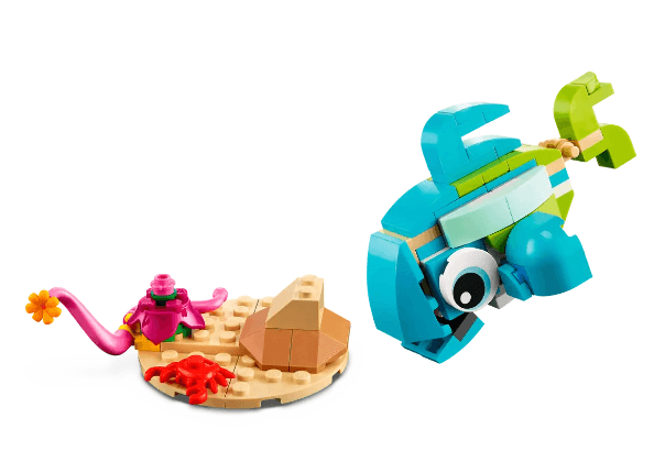 Lego Dolphin and Turtle 3in1 31128