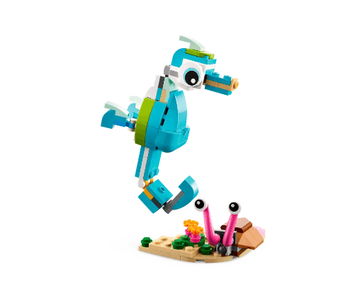 Lego Dolphin and Turtle 3in1 31128