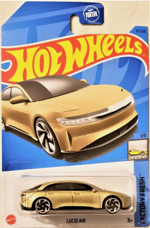 Hot Wheels Lucid Air Factory Fresh 97/250