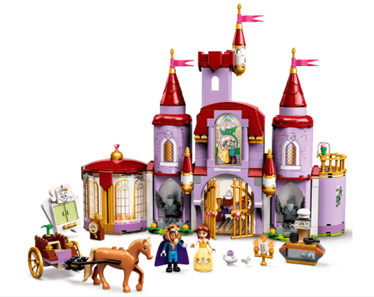 Lego Disney Belle and the Beast's Castle 43196